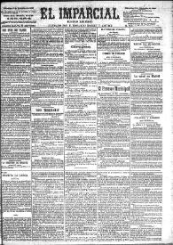 Portada:El Imparcial. 11 de diciembre de 1895