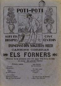 Portada:Poti-poti : Romanso den Nogueras Oller. Romanso 4, 11 agost 1906