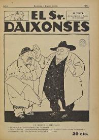 Portada:El Sr. Daixonses i La Sra. Dallonses. Any I, núm. 3, 16 de gener de 1926