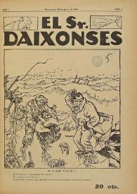 Portada:El Sr. Daixonses i La Sra. Dallonses. Any I, núm. 4, 23 de gener de 1926