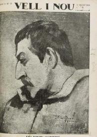 Portada:Vell i nou : revista mensual d'art. Any II, 1916, núm. 30 (1 agost 1916)
