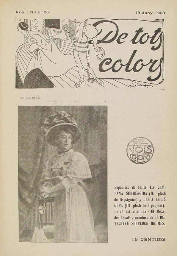 De tots colors : revista popular. Any I núm. 25 (19 juny 1908) | Biblioteca Virtual Miguel de Cervantes