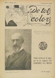 Portada:De tots colors : revista popular. Any II núm. 89 (17 setembre 1909)