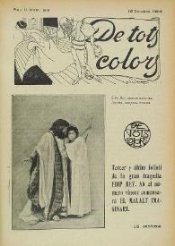 Portada:De tots colors : revista popular. Any II núm. 93 (15 octubre 1909)