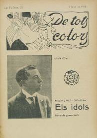 Portada:De tots colors : revista popular. Any IV núm. 178 (2 juny 1911)