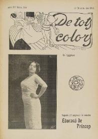 Portada:De tots colors : revista popular. Any IV núm. 184 (14 juliol 1911)