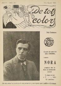 Portada:De tots colors : revista popular. Any V núm. 242 (23 agost 1912)