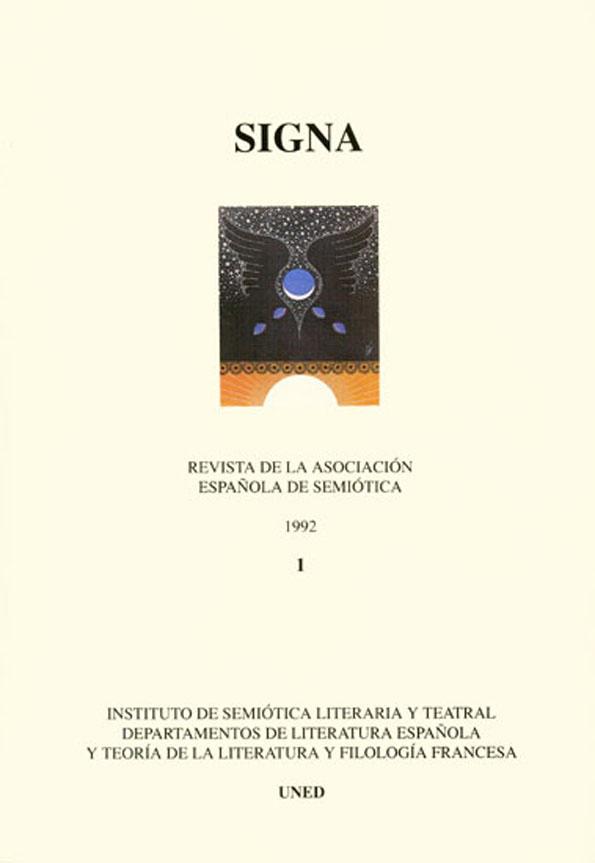 Signa : revista de la Asociación Española de Semiótica. Núm. 13, 2004 | Biblioteca Virtual Miguel de Cervantes
