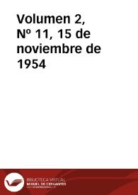 Portada:Ibérica por la libertad. Volumen 2, Nº 11, 15 de noviembre de 1954