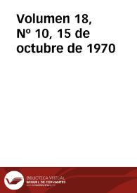 Portada:Ibérica por la libertad. Volumen 18, Nº 10, 15 de octubre de 1970
