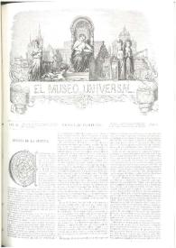 Portada:El museo universal. Núm. 21, Madrid 26 de mayo de 1861, Año V