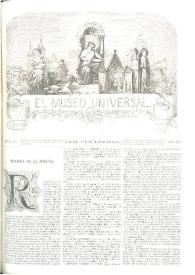 Portada:El museo universal. Núm. 37, Madrid 12 de setiembre de 1868, Año XII [sic]
