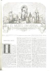 Portada:El museo universal. Núm. 39, Madrid 26 de setiembre de 1868, Año XII [sic]