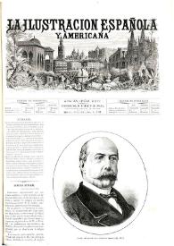 Portada:La Ilustración española y americana. Año XV. Núm. 26. Madrid, 15 de setiembre de 1871 [sic]