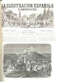 Portada:La Ilustración española y americana. Año XVI. Núm. 14. Madrid 8 de abril de 1872