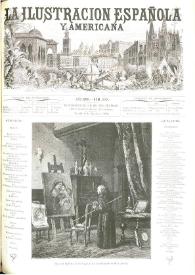 Portada:La Ilustración española y americana. Año XVII. Núm. 30. Madrid 8 de agosto de 1873