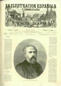 Portada:La Ilustración española y americana. Año XVIII. Núm. 19. Madrid, 22 de mayo de 1874