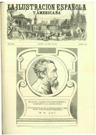 Portada:La Ilustración española y americana. Año XVIII. Núm. 21. Madrid, 8 de junio de 1874