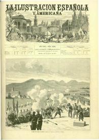 Portada:La Ilustración española y americana. Año XVIII. Núm. 31. Madrid, 22 de agosto de 1874