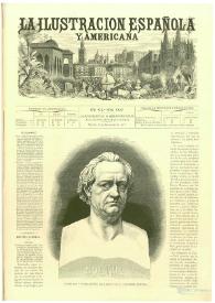 Portada:La Ilustración española y americana. Año XIX. Núm. 35. Madrid, 22 de setiembre de 1875 [sic]