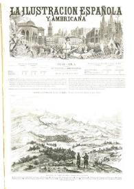 Portada:La Ilustración española y americana. Año XX. Núm. 2. Madrid, 15 de enero de 1876