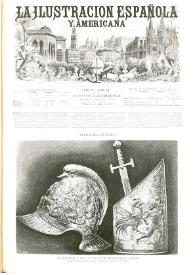 Portada:La Ilustración española y americana. Año XX. Núm. 21. Madrid,  8 de junio de 1876