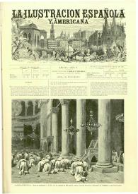 Portada:La Ilustración española y americana. Año XXI. Núm. 5. Madrid, 8 de febrero de 1877