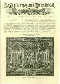 Portada:La Ilustración española y americana. Año XXI. Suplemento al núm. 17, mayo 1877