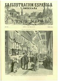 Portada:La Ilustración española y americana. Año XXI. Núm. 22. Madrid, 15 de junio de 1877