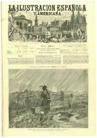 Portada:La Ilustración española y americana. Año XXI. Núm. 42. Madrid, 15 de noviembre de 1877