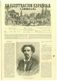 Portada:La Ilustración española y americana. Año XXI. Núm. 45. Madrid, 8 de diciembre de 1877