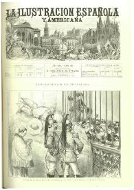 Portada:La Ilustración española y americana. Año XXII. Núm. 8. Madrid, 28 de febrero de 1878
