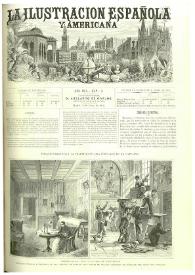 Portada:La Ilustración española y americana. Año XXII. Núm. 9. Madrid, 8 de marzo de 1878