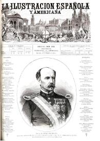 Portada:La Ilustración española y americana. Año XXIII. Núm. 39. Madrid, 22 de octubre de 1879