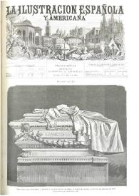 Portada:La Ilustración española y americana. Año XXIV. Núm. 15. Madrid, 22 de abril de 1880