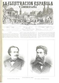 Portada:La Ilustración española y americana. Año XXIV. Núm. 40. Madrid, 30 de octubre de 1880