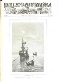 Portada:La Ilustración española y americana. Año XXV. Núm. 29. Madrid, 8 de agosto de 1881