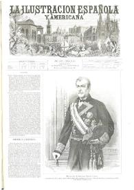 Portada:La Ilustración española y americana. Año XXV. Núm. 44. Madrid, 30 de noviembre de 1881