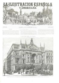 Portada:La Ilustración española y americana. Año XXV. Núm. 47. Madrid, 22 de diciembre de 1881