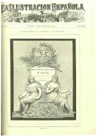 Portada:La Ilustración española y americana. Año XXVI. Núm. 35. Madrid, 22 de setiembre de 1882 [sic]