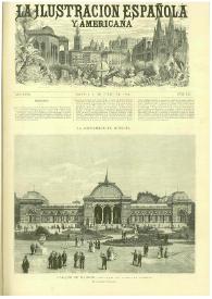 Portada:La Ilustración española y americana. Año XXVII. Núm. 21. Madrid, 8 de junio de 1883