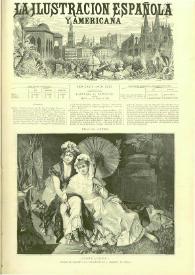 Portada:La Ilustración española y americana. Año XXVII. Núm. 23. Madrid, 22 de junio de 1883