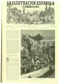 Portada:La Ilustración española y americana. Año XXVII. Núm. 33. Madrid, 8 de setiembre de 1883 [sic]