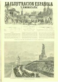 Portada:La Ilustración española y americana. Año XXVII. Núm. 38. Madrid, 15 de octubre de 1883