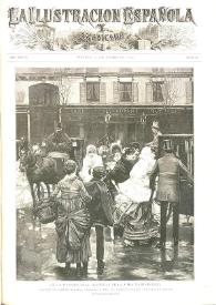 Portada:La Ilustración española y americana. Año XXVIII. Núm. 2. Madrid, 15 de enero de 1884