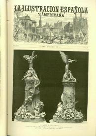 Portada:La Ilustración española y americana. Año XXX. Núm. 5. Madrid, 8 de febrero de 1886