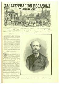 Portada:La Ilustración española y americana. Año XXX. Núm. 38. Madrid, 15 de octubre de 1886
