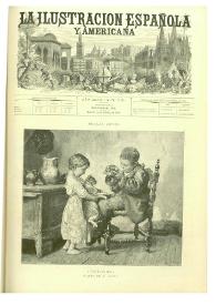 Portada:La Ilustración española y americana. Año XXXII. Núm. 8. Madrid, 29 de febrero de 1888