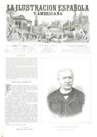 Portada:La Ilustración española y americana. Año XXXIII. Núm. 4. Madrid, 30 de enero de 1889