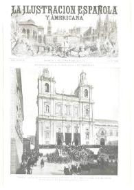 Portada:La Ilustración española y americana. Año XXXIII. Núm. 42. Madrid, 15 de noviembre de 1889